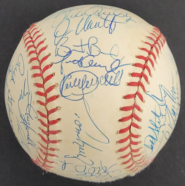 1996 Minnesota Twins Team Signed Baseball w/ Kirby Puckett JSA COA