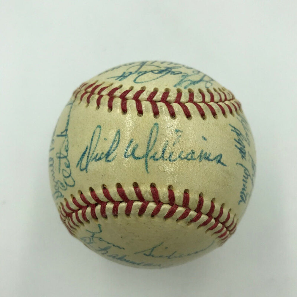 1967 Boston Red Sox AL Champs Team Signed American League Baseball With JSA COA