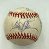 1986 New York Mets World Series Champs Team Signed W.S. Baseball JSA COA