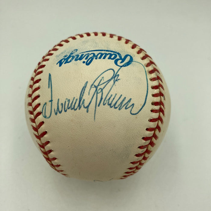 Mickey Mantle Ted Williams Carl Yastrzemski Triple Crown Signed Baseball UDA COA