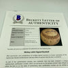 Mickey Lolich Signed Career Win No. 104 Final Out Game Used Baseball Beckett COA