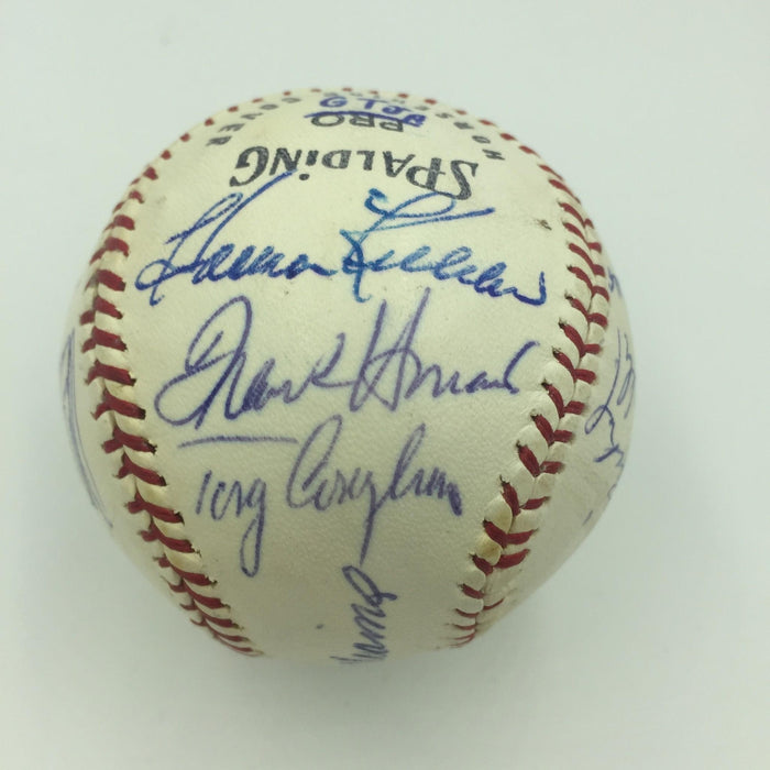 1960's Ted Williams Willie Mays Carl Yastrzemski HOF Signed Baseball JSA COA