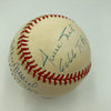 Willie Mays Hank Aaron Stan Musial Total Baseball Signed Inscribed Baseball JSA