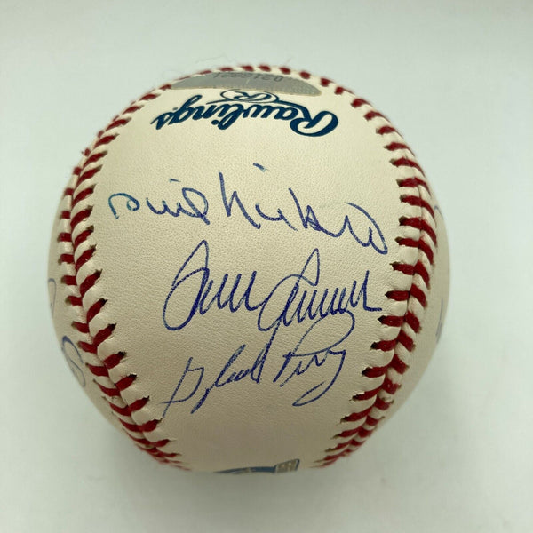 3,000 Strikeout Club Signed Baseball Nolan Ryan Tom Seaver Randy Johnson Tristar