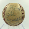 1996 NY Yankees Team Signed Game Used Baseball Derek Jeter Mariano Rivera JSA