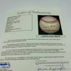 RARE Donnie Moore Single Signed Baseball Angels Dec. Age 35 - 1989 With JSA COA