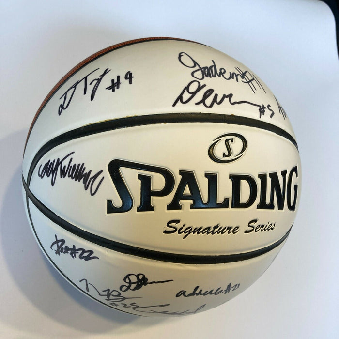 2020 NBA Rookies Multi Signed Spalding Basketball