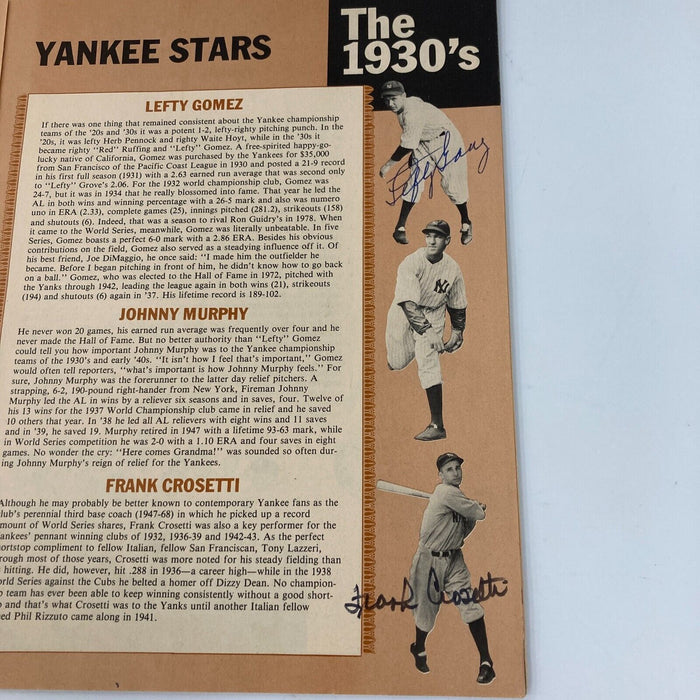 New York Yankees Signed Book 200+ Sigs! Mickey Mantle Roger Maris Joe Dimaggio