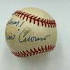 New York Governor Mario Cuomo Signed Autographed Baseball With JSA COA