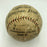 Babe Ruth & Lou Gehrig 1928 World Series New York Yankees Signed Baseball JSA
