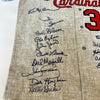 Stunning 1967 St. Louis Cardinals World Series Champs Team Signed Jersey JSA COA