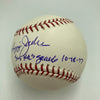 Reggie Jackson 3 World Series Home Runs Signed Inscribed Baseball PSA DNA COA