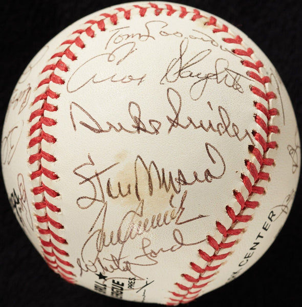 Stan Musial Tom Seaver Hall Of Fame Multi Signed Baseball 21 Sigs Beckett COA