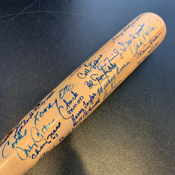 Rare Brooklyn & Los Angeles Dodgers Legends Multi Signed Bat 45 Sigs! JSA COA