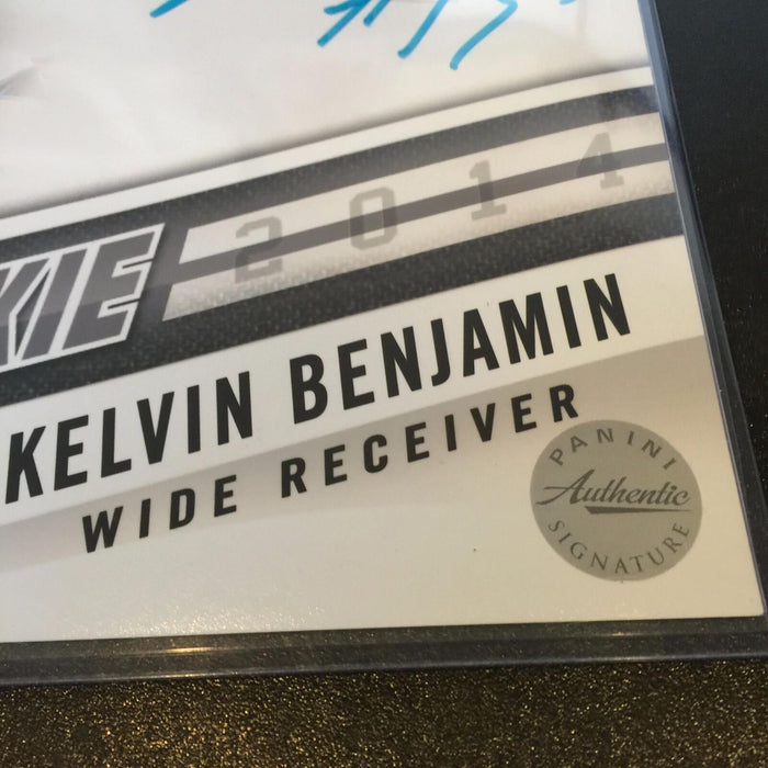 2015 Panini VIP National Convention Kelvin Benjamin Signed 8x10 Photo RC