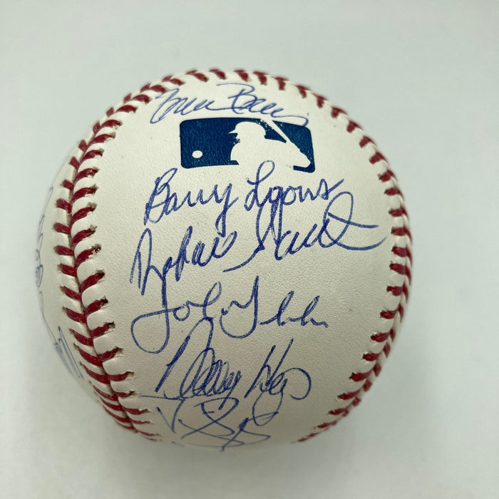1986 New York Mets World Series Champs Team Signed MLB Baseball JSA COA