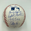 1986 New York Mets World Series Champs Team Signed MLB Baseball JSA COA