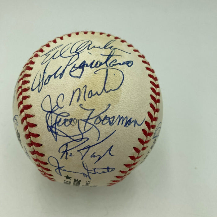 1969 New York Mets WS Champs Team Signed Baseball Tom Seaver Nolan Ryan JSA COA