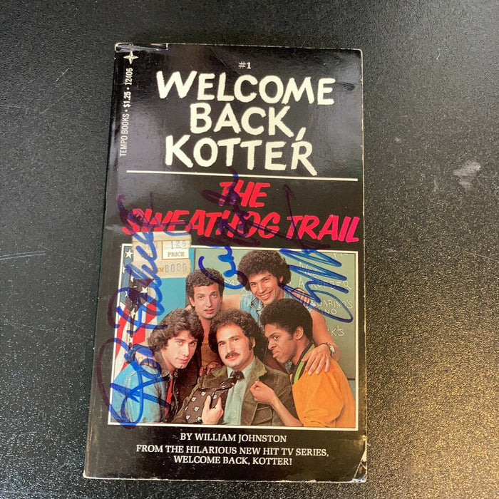 Welcome Back Kotter Cast Signed Vintage 1970's Book With JSA COA