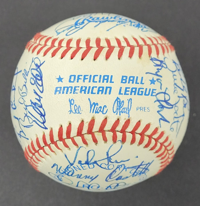 1982 Seattle Mariners Team Signed Official American League Baseball Beckett COA