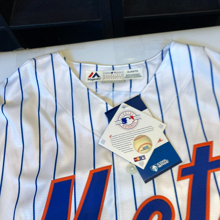 Pete Alonso "Peter Morgan" Full Name Signed New York Mets Jersey Fanatics