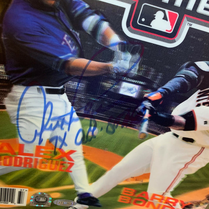 Alex Rodriguez "7X All Star" Signed 2003 All Star Game Program With Steiner COA