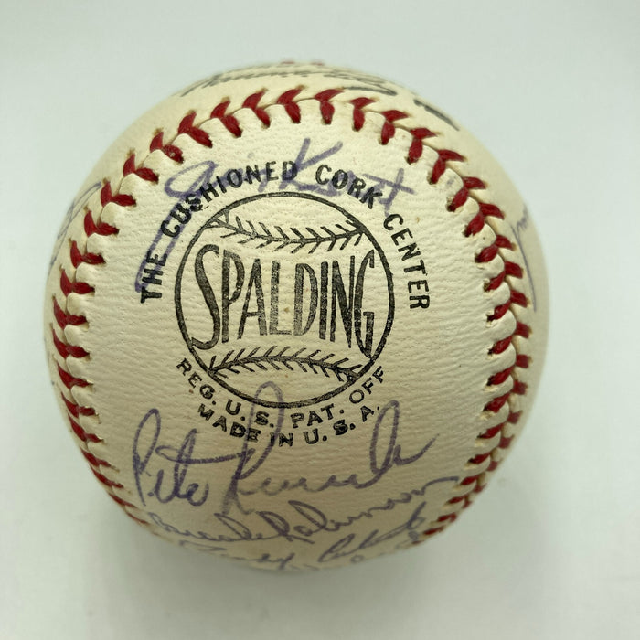 1962 All Star Game Team Signed Official National League Baseball JSA COA