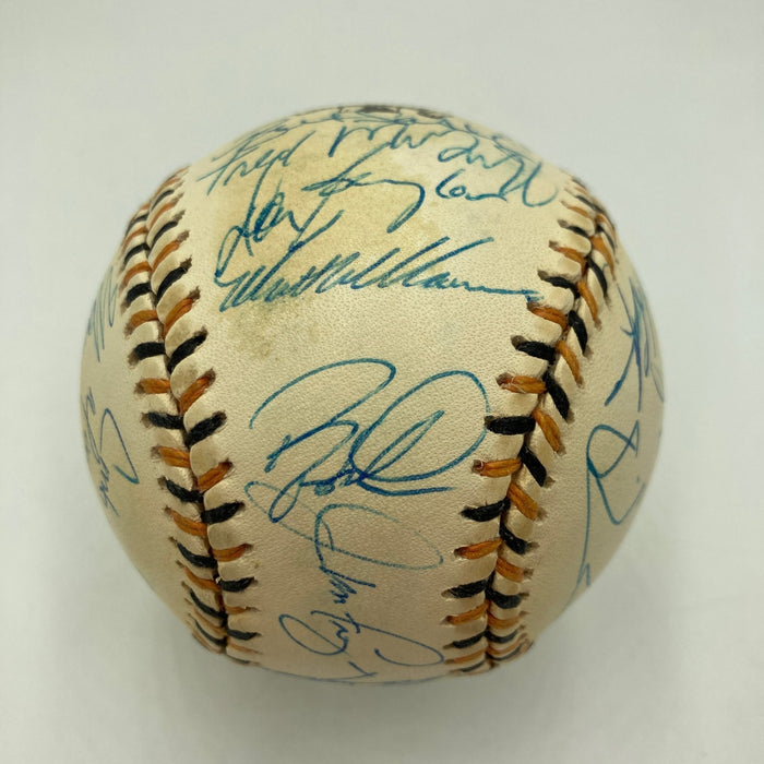 1994 All Star Game National League Team Signed Baseball Barry Bonds PSA DNA COA