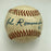 John Romonosky Signed Vintage 1950's American League Harridge Baseball JSA COA