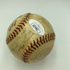 Dale Ford Umpire First Major League Game Signed Game Used Baseball JSA COA