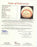 Willie Mays "1st Major League Hit HR Off Spahn 5/28/1951" Signed Baseball JSA