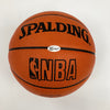 George Mikan & Bill Walton Signed Spalding Official NBA Basketball JSA COA