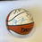 Michael Jordan Mike Krzyzewski HOF Induction Class Of 2001 Signed Basketball JSA