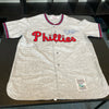 Richie Ashburn "N.L. Batting Champ 1957 & 1959" Signed Phillies Jersey JSA COA