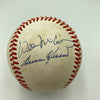 500 Home Run Club Multi Signed Baseball Ted Williams Willie Mays JSA COA