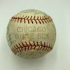Nellie Fox 1954 Chicago White Sox Team Signed Baseball JSA COA