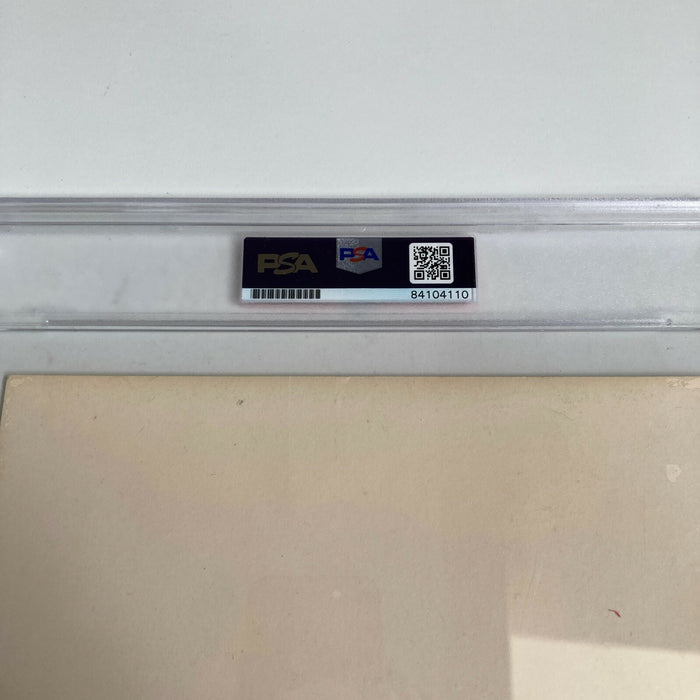 Marilyn Monroe Signed Photo "There Is Nothing Like Your Coffee" PSA DNA