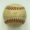 Rare Nick Altrock Single Signed 1950's American League Baseball JSA COA
