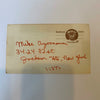 Leo Durocher Signed Autographed 1940's Postcard