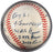 Willie Mays Signed Heavily Inscribed Career STAT Baseball Beckett MINT 9 & JSA