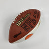 Jim Brown Otto Graham Paul Warfield Lou Groza Signed Browns HOF Football JSA