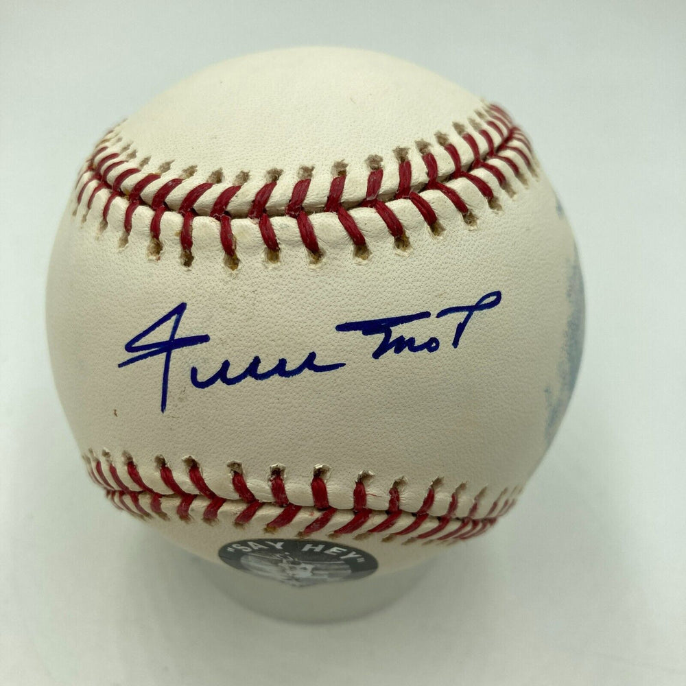 Willie Mays Signed Official Major League Baseball PSA DNA COA