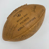 1962 Green Bay Packers NFL Champs Team Signed Football JSA COA