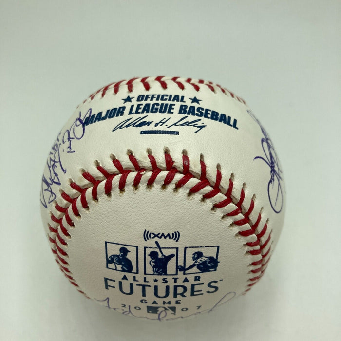 2007 All Star Game Futures Game Team Signed Baseball Joey Votto MLB Authentic