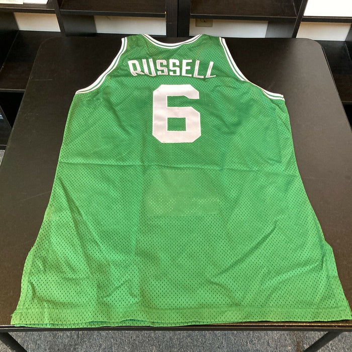 Bill Russell Signed Authentic Boston Celtics Game Used Jersey With JSA COA