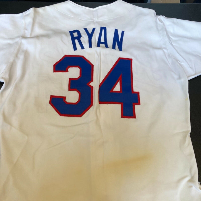 Nolan Ryan Game Used 1992 Texas Rangers Uniform Jersey & Pants Grey Flannel COA