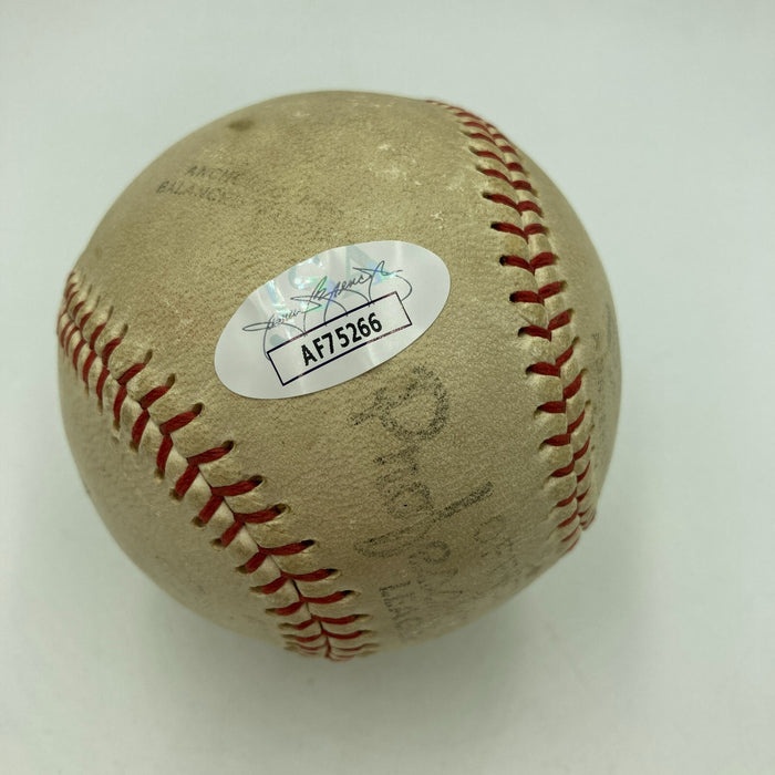 1950's Willie McCovey Rookie Era Single Signed Baseball JSA COA