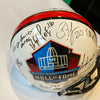 Beautiful Jerome Bettis HOF Multi Signed Full Size Football Helmet 26 Sigs JSA