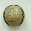 1940 New York Yankees Team Signed AL Baseball Joe Dimaggio & Joe Mccarthy