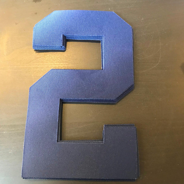 Lot Of 134 Blue And Red Jersey Numbers To Sew On Yankees Angels Cardinals Jersey